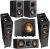 Klipsch Reference R-625FA 5.1 Home Theater Pack, Black Textured Wood Grain Vinyl