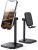 (*6*) Cell Phone Stand for Desk – Adjustable Mobile Phone Holder Dock for Table, Desktop, Office, Compatible with iPhone 13 12 11 X Xr Pro Max 8 7 6 Plus, iPad Mini, 4-10” Cellphone and (*8*)