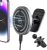 Magnetic Wireless Car Charger Mount, Stick on The Dashboard for MagProtected iPhone 14/14 Pro/14 Max/13/13 Pro/13 Pro Max/ 12/12Pro/Mini, Fast Charging Auto-Alignment Air Vent Phone Holder (Dark Grey)