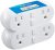 Meross WiFi Dual Smart Plug, 15A 2-in-1 Smart Outlet, Support Apple HomeEquipment, Siri, Alexa, Echo, Google Home and SmartIssues, Voice & Remote Control, Timer, No Hub Required, 2.4G Only, 2 Pack
