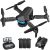 Mini Drone with Camera, 1080P Camera drone FPV RC (*3*) with Voice & Gesture Control, Altitude Hold, Headless Mode, 3 Speed Modes, 30 Min flight, One Key Return 3D Flip for Kid Adult Beginner Gift