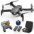 NEHEME NH525 Plus Foldable Drones with 1080P HD Camera for Adults, RC Quadcopter WiFi FPV Live Video, Altitude Hold, Headless Mode, One Key Take Off for Kids Beginners with 2 Batteries and Carry Case