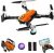 ORKNELY Drone with Camera for Adults, WiFi 1080P HD Camera FPV Live Video, RC Quadcopter Kids Toys Gifts for Beginner with Gravity Sensor, Waypoints Functions, Headless Mode, One Key Take Off/Landing, Altitude Hold