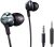 PHILIPS Pro Wired Earbuds, Headphones with Mic, Powerful Bass, Lightweight, Hi-Res Audio, Comfort Fit