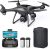 Potensic P5G Drones with Camera for Adults 4K, GPS Drone for Beginners, FPV 5G WiFi Transmission, Auto Return Home, Follow Me, 40 Mins Long Flight