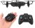SHYEKYO Remote Control Mini Drone RC Drone with Dual Camera Designs for Birthday Gift(Black)