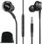 Samsung AKG Earbuds Original 3.5mm in-Ear Earbud Headphones with Remote & Mic for Galaxy A71, A31, Galaxy S10, S10e, Note 10, Note 10+, S10 Plus, S9 – Braided, Includes Velvet Carrying Pouch – Black