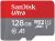 SanDisk 128GB Ultra microSDXC UHS-I Memory Card with Adapter – 120MB/s, C10, U1, Full HD, A1, Micro SD Card – SDSQUA4-128G-GN6MA