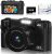 Saneen Digital Camera for Photography, 4K Vlogging Camera for YouTube, 56MP 16X Digital Zoom 3” Point and Shoot Camera for Kids, Teens, Beginners, with 32GB SD Card & 2 Rechargeable Batteries -Black