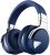 Silensys E7 Active Noise Cancelling Headphones Bluetooth Headphones with Microphone Deep Bass Wireless Headphones Over Ear, Comfortable Protein Earpads, 30 Hours Playtime for (*30*)/Work, Navy