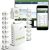Smart Home Energy Monitor with 16 50A Circuit Level Sensors | Vue – Real Time Electricity Monitor/Meter | Solar/Net Metering