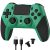 TERIOS Gaming Pro Controller Compatible with PS4,Pro,Slim – Wireless Controller with Built-in Speakers/Precise Joysticks/Turbo/Advanced Buttons Programming, and 1200mAh Rechargeable Battery (Green)