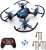 ThrillMotion Cyber-Rex Mini RC Drone Kit for Kid Beginners and Adults, 2 Speed Level, 360 Flip, One Push Start, Altitude Control, 2 Modes Quadcopter for Beginners