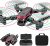 TizzyToy Drone with Camera 4K, Drones for adults, WiFi FPV RC Quadcopter with Gesture Control, 3D FlipFoldable Mini Drones Toys Gifts for Kids Beginners, Controlled Camera，Drone with LED Lights, Headless Mode,One Key Start Mode
