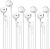 USB Type C Headphone 4 Pack, USB C Earphones Type C Headphones Stereo with Microphone Volume Control Compatible with Samsung Galaxy S20+/S21/S20/Google Pixel/OnePlus/Xiaomi and Android Smartphones