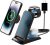 (*3*) Charging Station for Apple Products – Thick Case Friendly 3 in 1 (*3*) Charger Stand for iPhone 14 13 12 11/Apple Watch/(*12*) – Compatible with popsocket/otterbox ((*13*) Included)
