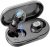 Wireless Earbuds,Supfine V10 Bluetooth 5.2 Ear Buds & Wireless Charging Case Deep Bass IPX8 Waterproof Earphones with Microphone,in-Ear Touch Control Headphones Compatible for iPhone Android-Black