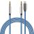 XNMOA 2 in 1 AUX Audio Cable, AUX Audio Cord for iPhone,Headphone to iPhone Cable,Stereo Audio Cable for Car Home Stereo Speaker Headphone, 3.5mm AUX Audio Nylon Braided Cable for iPhone,3.3ft,Blue