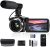 YEEIN 4K Video Camera, Camcorder with 3″ Touch Screen and 32G Card, WiFi Digital Camera, 18X Digital Zoom, Vlogging Camera for YouTube, Kids Video Camera, Remote, Microphone