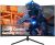 Z-Edge UG32F 32-inch Curved Gaming Monitor 16:9 1920×1080 200Hz Frameless LED Gaming Monitor, AMD Freesync Premium Display Port HDMI Built-in Speakers