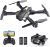 ZGMON Drones for Kids with 1080P HD Camera, Foldable Mini Drone for Beginner, WiFI FPV RC Quadcopter Helicopter Toys Gifts for Boys Girls with 2 Batteries, Voice Control, Gesture Control, Throw to Go, 3D Flip, Altitude Hold