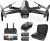 aovo Drones with Camera for Adults 4K UHD, 60 Minutes Flight Time Quadcopter with Brushless Motor, GPS Return Home, Follow Me Drones for Pro Includes 1 Extra Battery